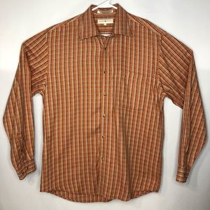 Joseph Abboud Long Sleeve Plaid Button Down Shirt